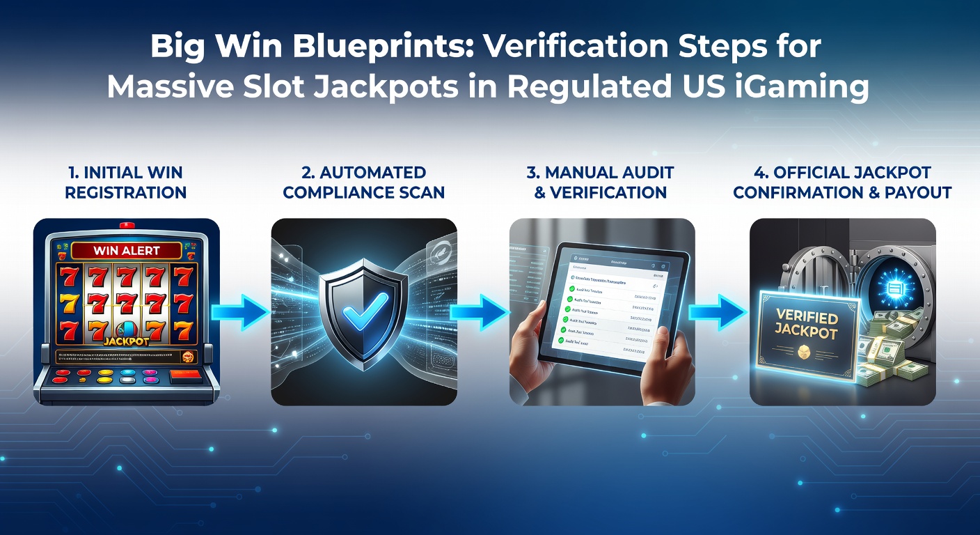Close-up of a player's verification documents including ID, tax forms, and casino app screenshot during jackpot payout processing in a US iGaming environment