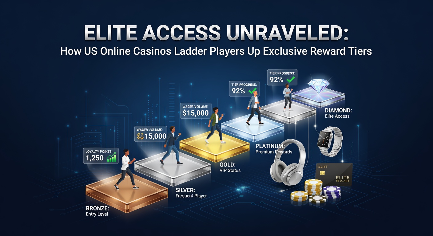 Screenshot of an online casino VIP dashboard displaying tier progression bars, exclusive bonus offers, and a personal account manager chat interface for elite members